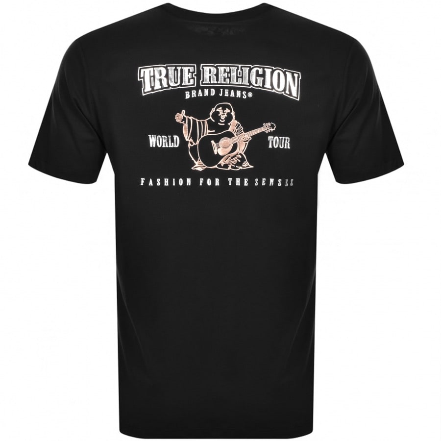 Alternative Image for ProductTrue Religion Logo T Shirt Black2